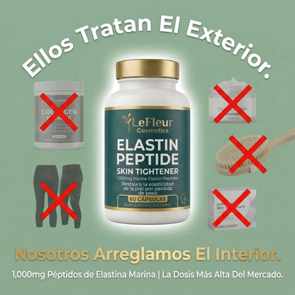 Fórmula Tensora y Reafirmante con Péptidos de Elastina