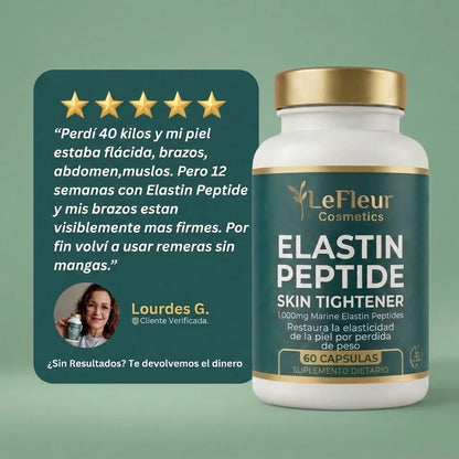 Fórmula Tensora y Reafirmante con Péptidos de Elastina